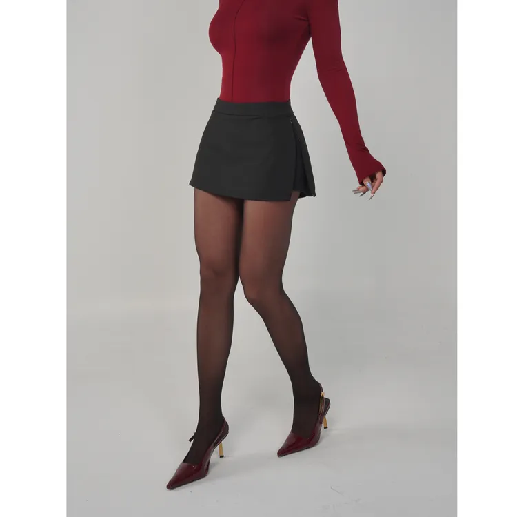 【蜜蜜家】月光裁 欧美辣妹显瘦休闲百搭时尚修身包臀半裙 Q088