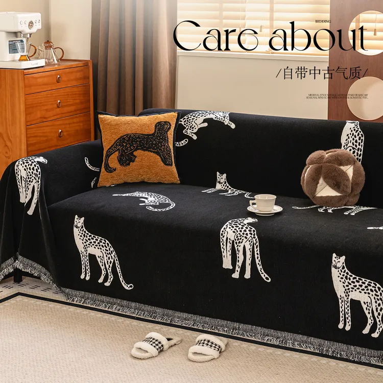 2025新款沙发巾盖布一片式四季通用防滑坐垫子简约现代沙发套罩毯