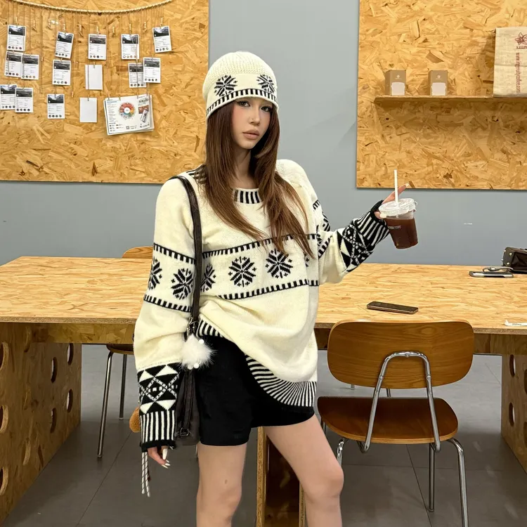 【条条合集】时尚百搭气质设计感连帽冬季毛衣