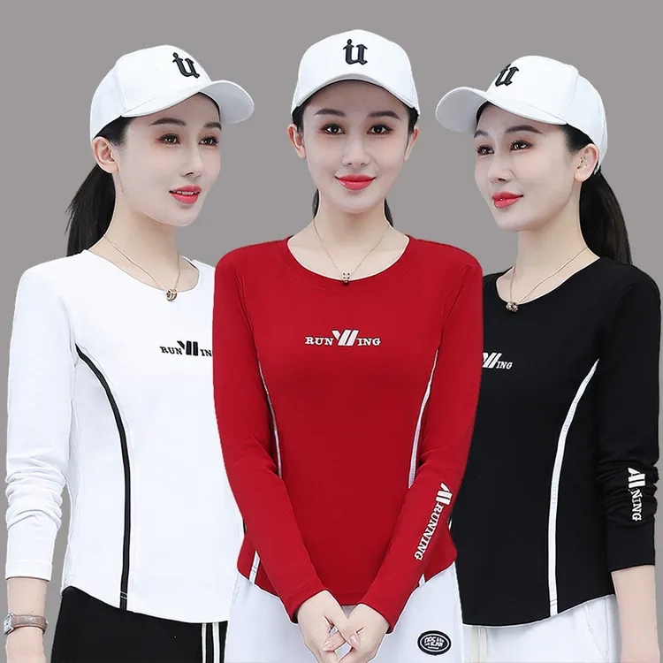 春秋新款广场舞蹈服刺绣长袖上衣百搭修身显瘦时尚休闲洋气舞蹈服