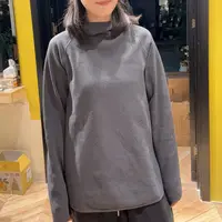 极简华夫格薄款卫衣