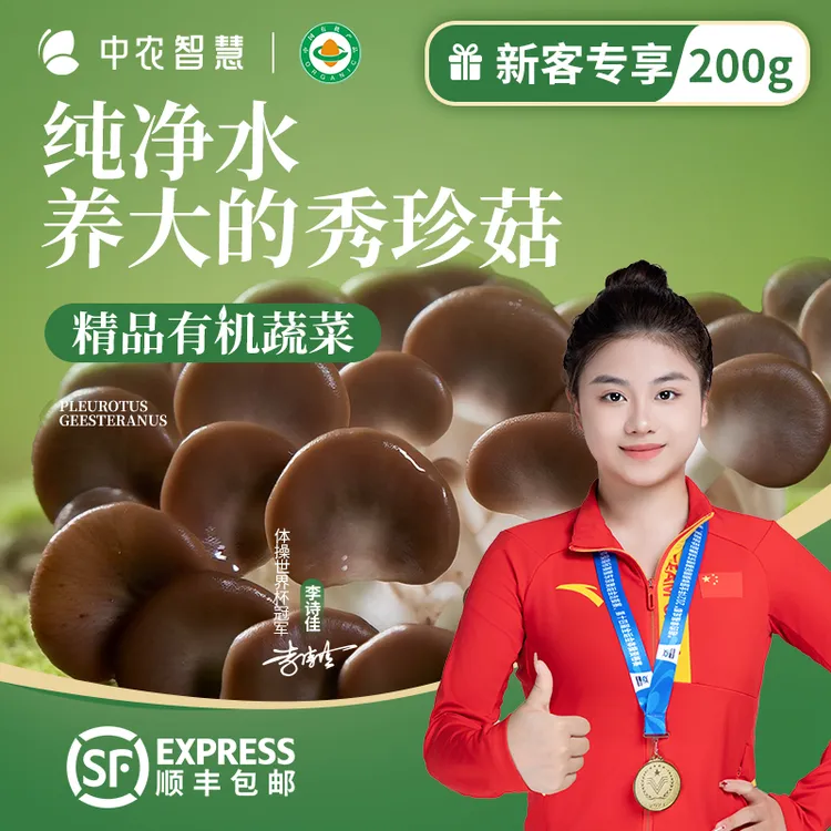 【小辰新客专享】A级秀珍菇现摘现发炖汤火锅炒菜鲜嫩菌菇美味食材