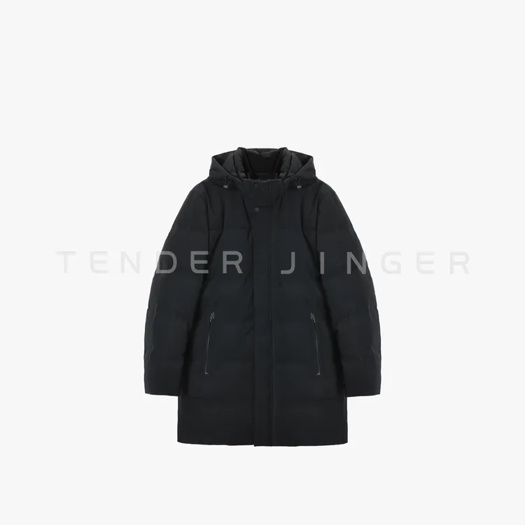 Tender Jinger｜男士中长款可拆帽+内胆三合一羽绒服 T512HZS18157