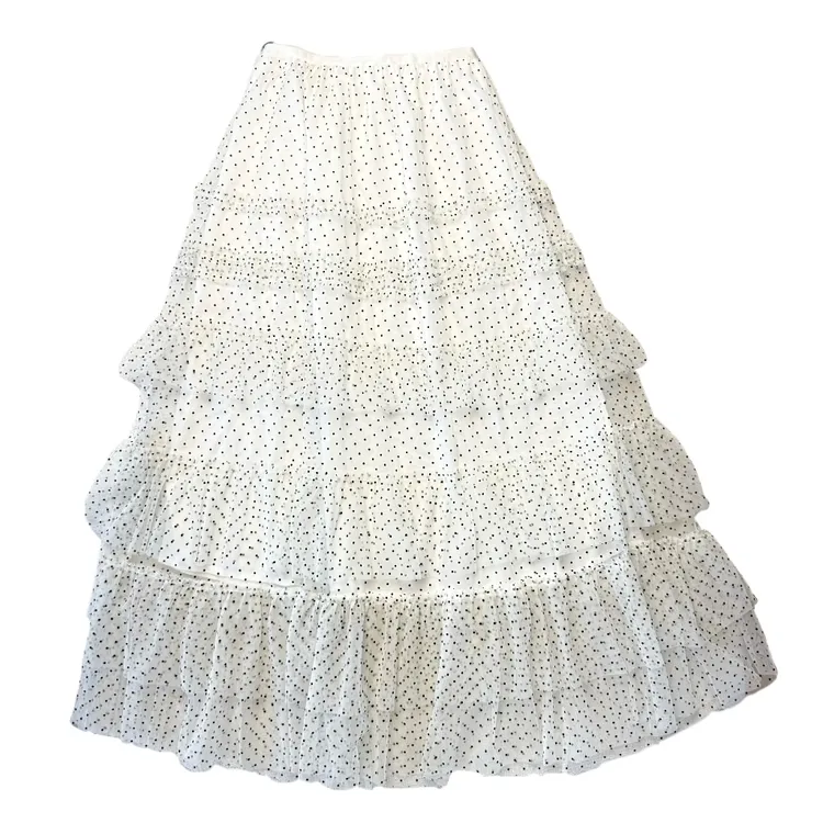 SENSE 25年  波点蛋糕半身裙