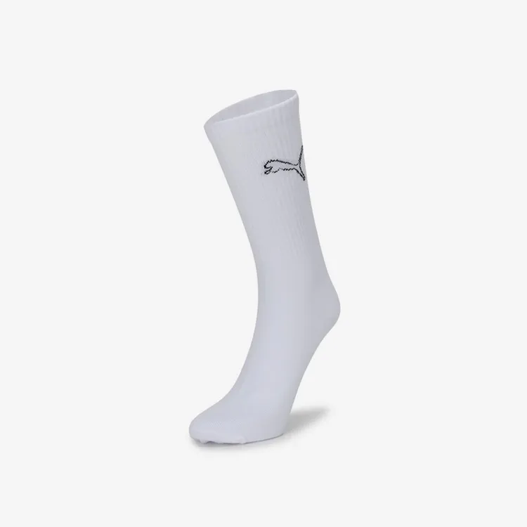 Puma/彪马正品2023新款男女舒适运动中筒袜一双装938225-02