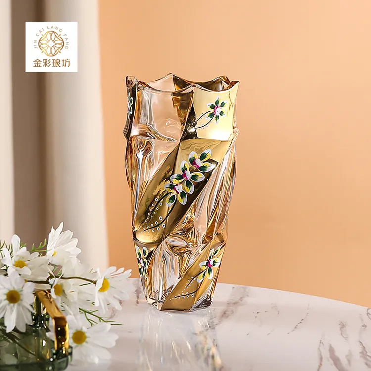 【苹姐家具】弗拉明戈珐琅花瓶摆件仪式感轻奢装饰升级家居艺术摆件