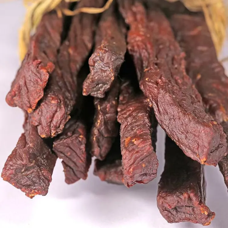 炉烤牦牛肉干（香辣味）+散装250克+高原牦牛肉+青海正宗牦牛肉