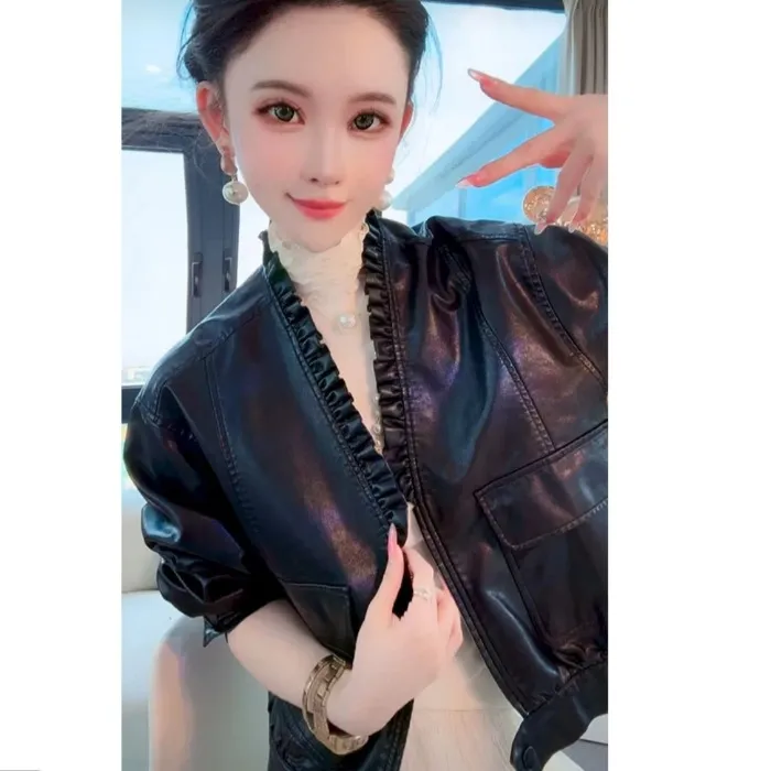 YN-SHUZE雾霾简约气质百搭开衫衬衣SZ-YNC-257820春秋显瘦网红