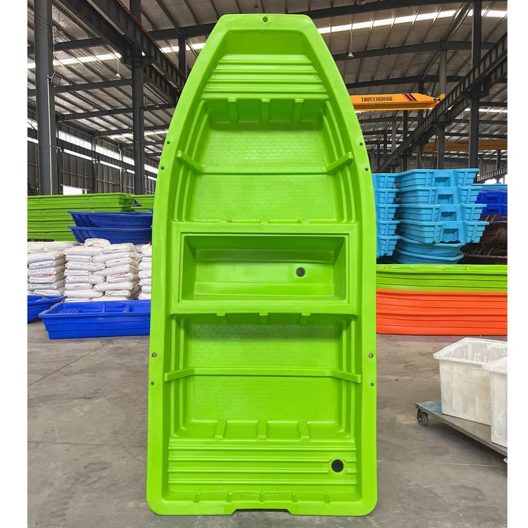  特别宽2.8米塑料船特别稳渔船钓鱼船冲锋舟双层加厚防晒牛筋塑料