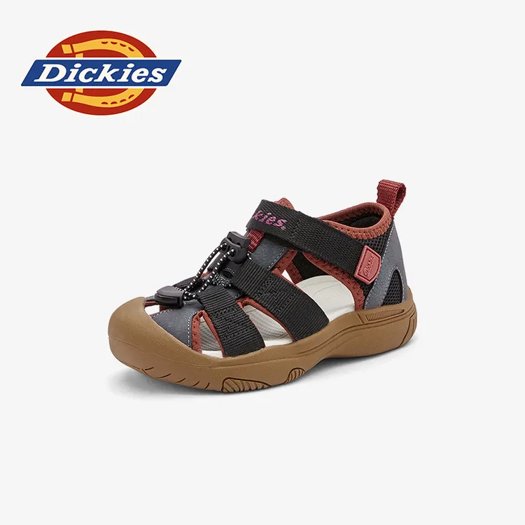 Dickies溯溪凉鞋2025夏季新款时尚户外童鞋包头防滑亲子鞋