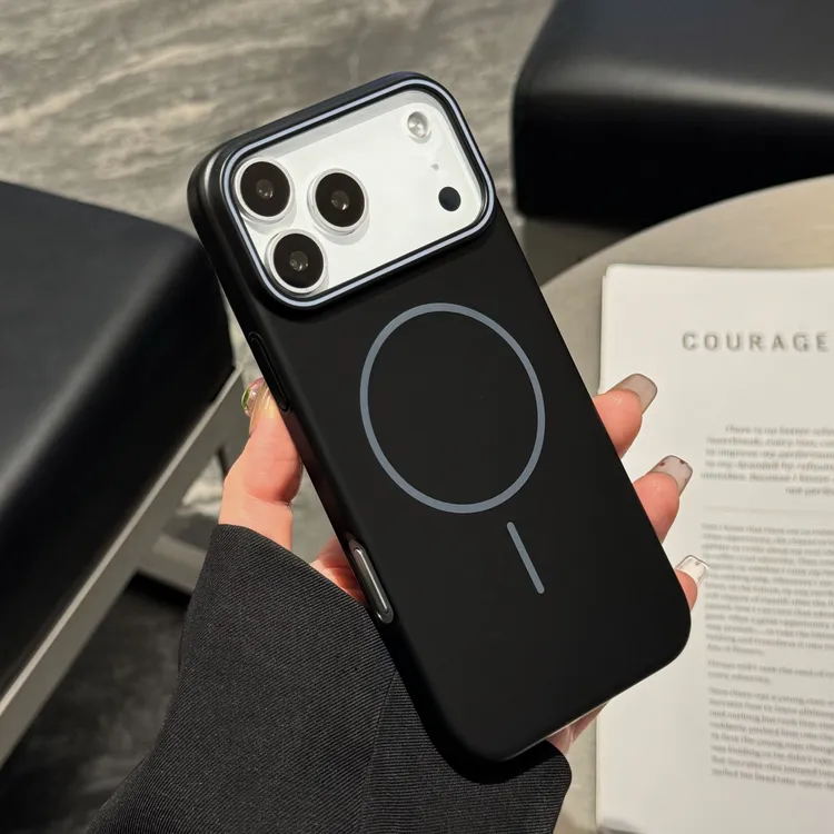 适用苹果17Promax手机壳磨砂磁吸iphone17Air新款苹果16全包防摔