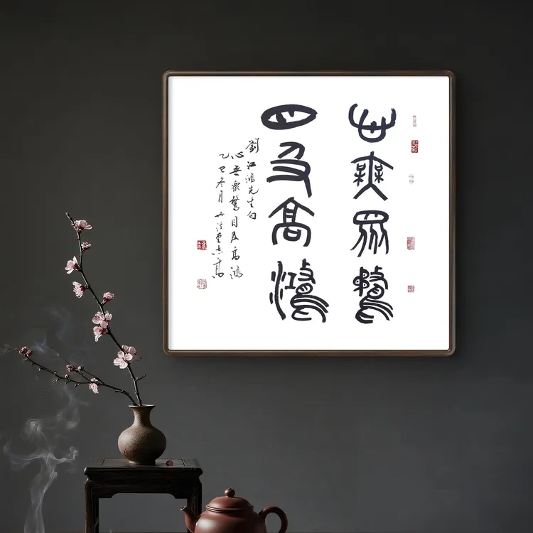 周志高手写书法作品曾国藩家书