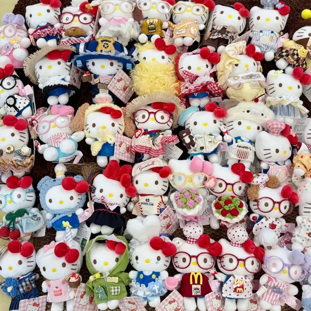 【正版】hellokiity三丽鸥毛绒挂件可爱女生包包挂件【1-200】