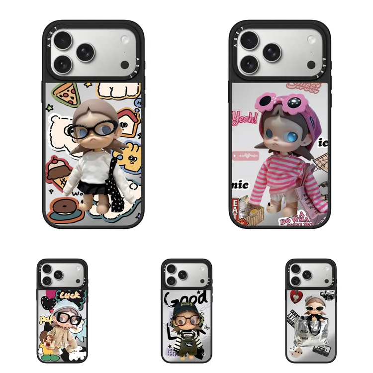 【高版磨砂黑边】Case联名嘎子姐系列苹果手机壳iPhone11/17防摔