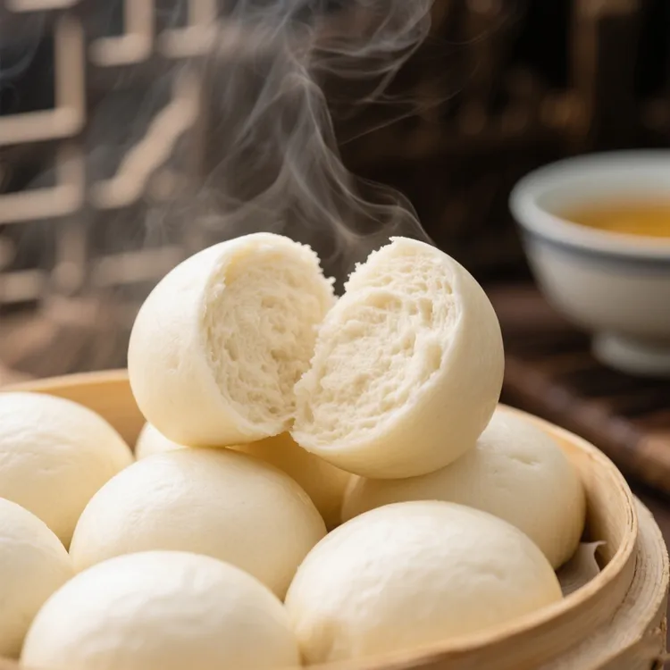 梁妈老面馒头｜12小时自然发酵，妈妈揉面的筋道麦香，6分钟速蒸即享