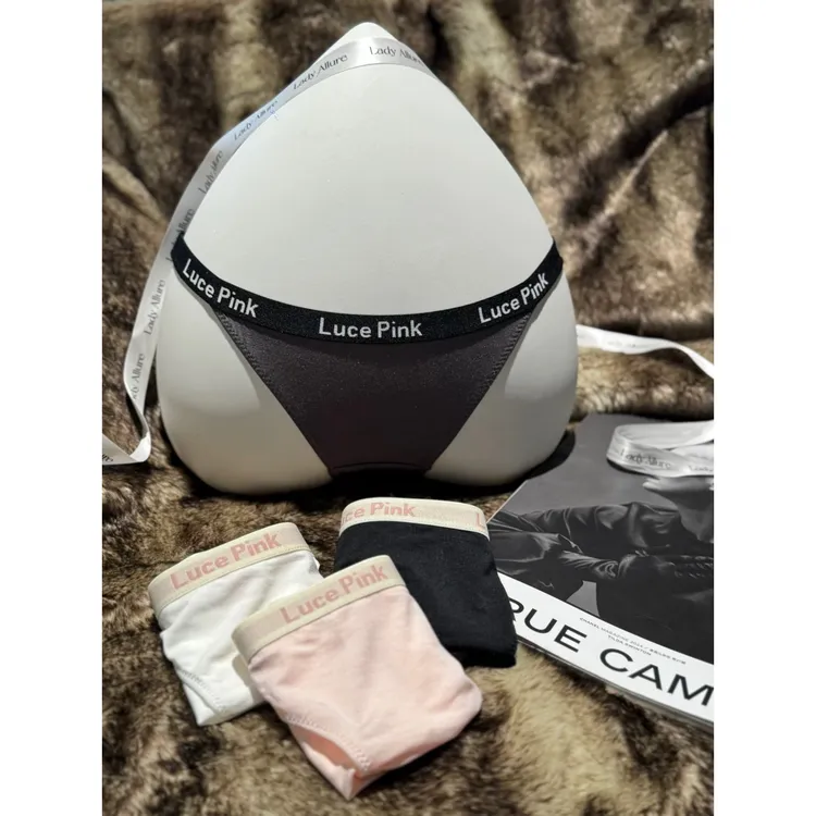 「LA」Luce Pink*边界系列｜性感字母运动穿搭纯欲高级感女士内裤