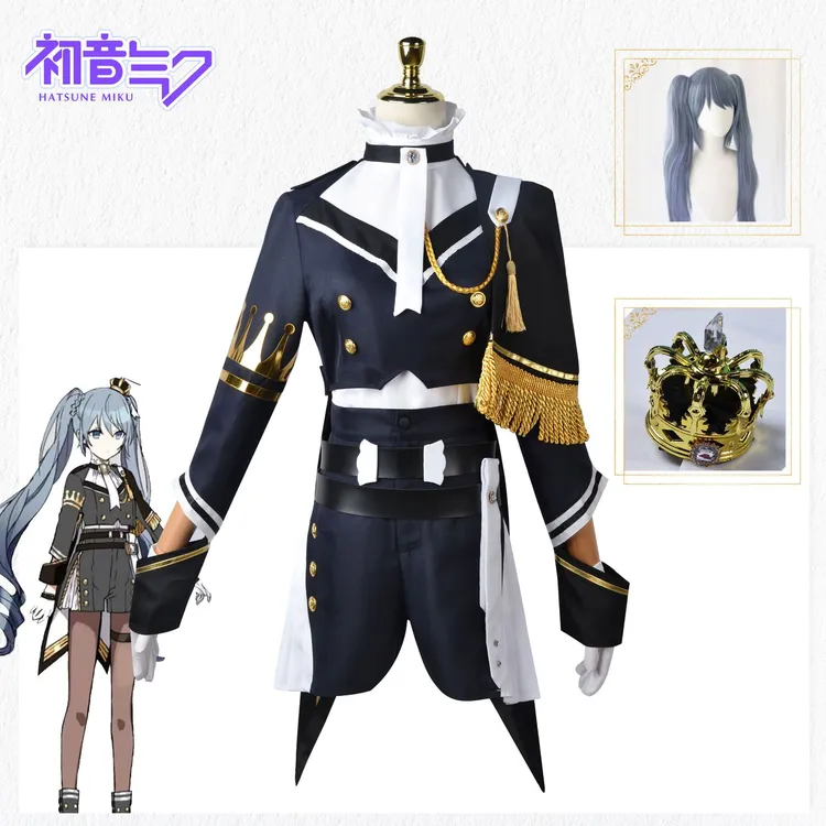世界计划缤纷舞台 CY未来军装 cos服 live服 Lolita套装公式服套