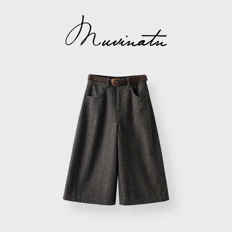 YANGYANG 冬| 时尚百搭设计八分直筒休闲裤KZ6118