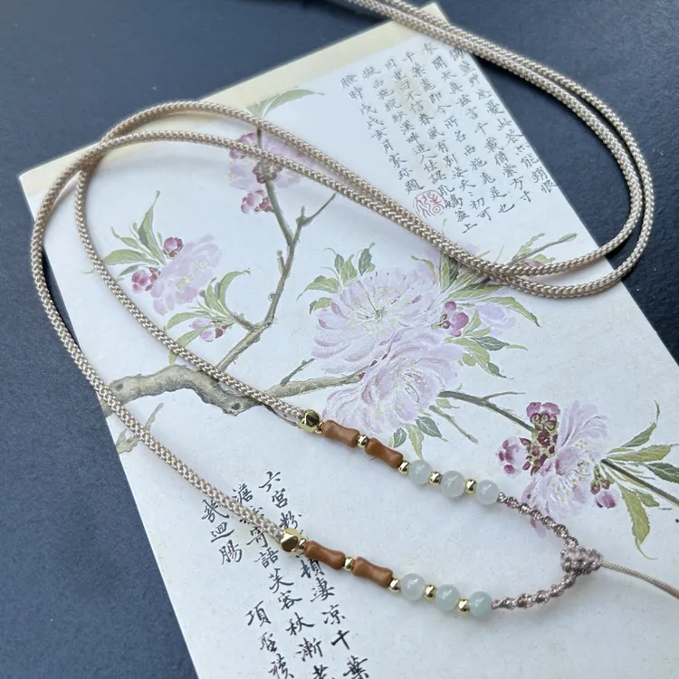 手工吊坠绳清新精美款多色可选竖拉调节调节吊坠绳绳子