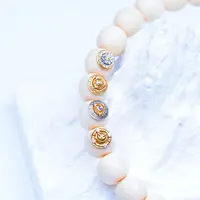 GuYuan古缘出品-【极·润系列】8mm猛犸四标款牙单圈手串