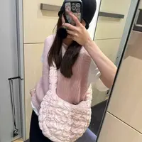 徐秋阳  粉色针织马甲  春季新款百搭时尚休闲显瘦白背心YM308