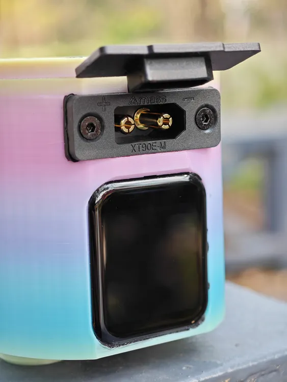 迷你直流桩取电器，CAN蓝牙和触屏，XT90，ABS，VIN，升级，直充