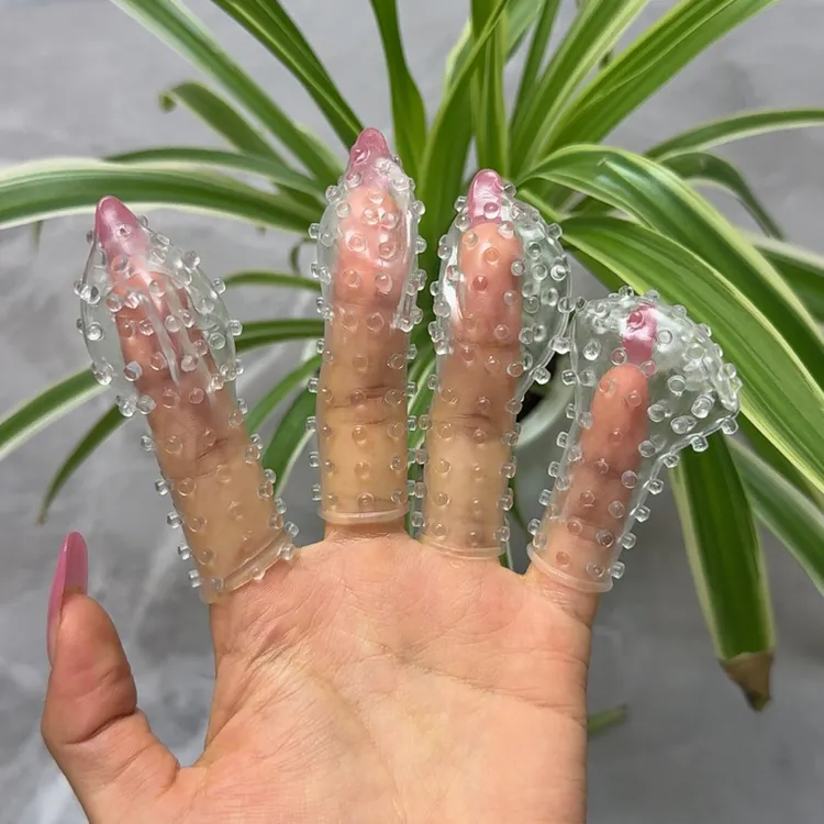 亲肤手指套 柔软Q弹防水安全手指套手工