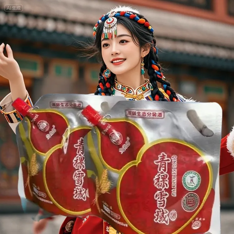 贵兆德52度纯青稞清香型白酒感受高原特色风味51-60度500