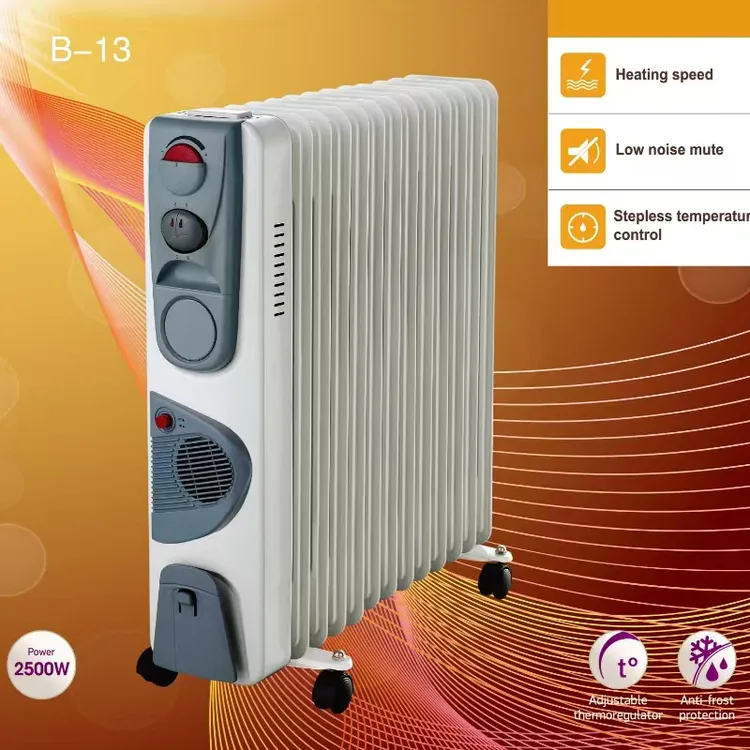 欧规2500w油汀取暖器电暖器家用节能省电大面积吹暖风热风机器