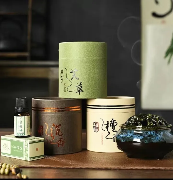 【居家好物】48单盘天然檀香熏家用盘香除臭