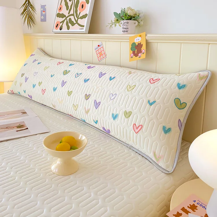 夏季双人长枕头长款护颈椎助睡眠1.5米情侣枕一体1.8m1.2长条抱枕