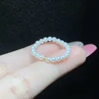 【小北好物】淡水珍珠DIY戒圈约2mm+【多样性发一件】2QH27X529