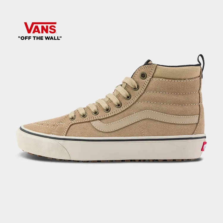 VANS范斯官方 MTE Sk8-Hi Insulated 流光风棕黄色板鞋EB4TAN