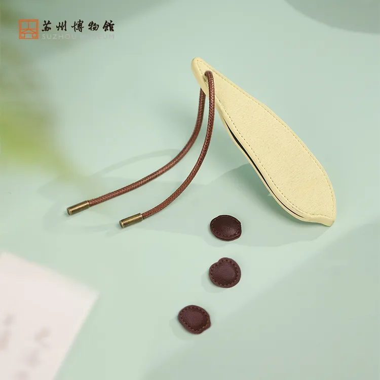 苏州博物馆立体豆荚挂件冰箱贴创意挂饰美观实用挂件纪念品送朋友
