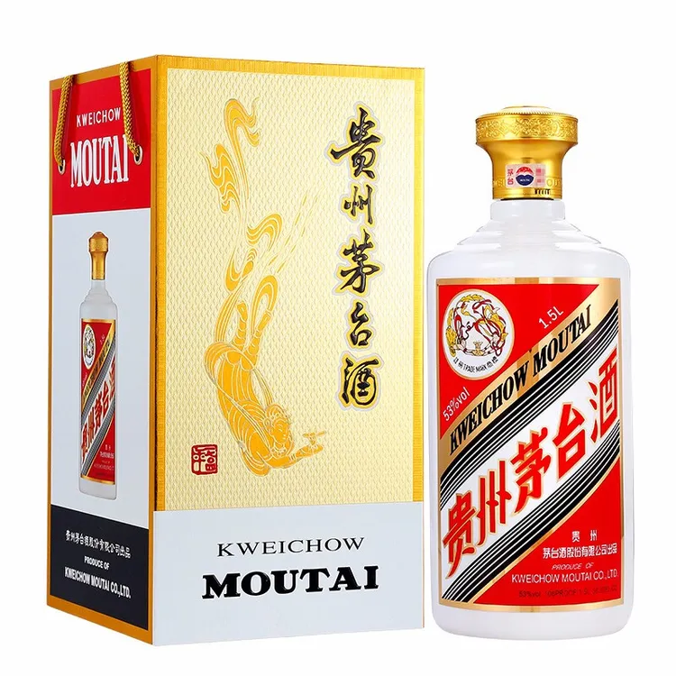 KWEICHOW MOUTAI/贵州茅台飞天茅台1.5L三斤大容量茅台53%Vol1.5L