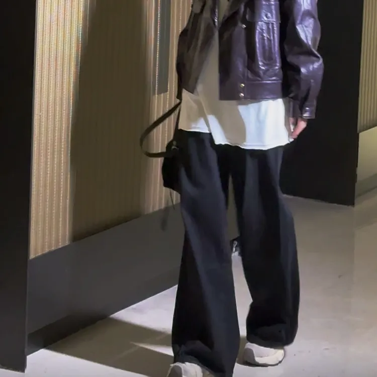 八爪鱼！松弛感大脚牛仔长裤！GZ6577