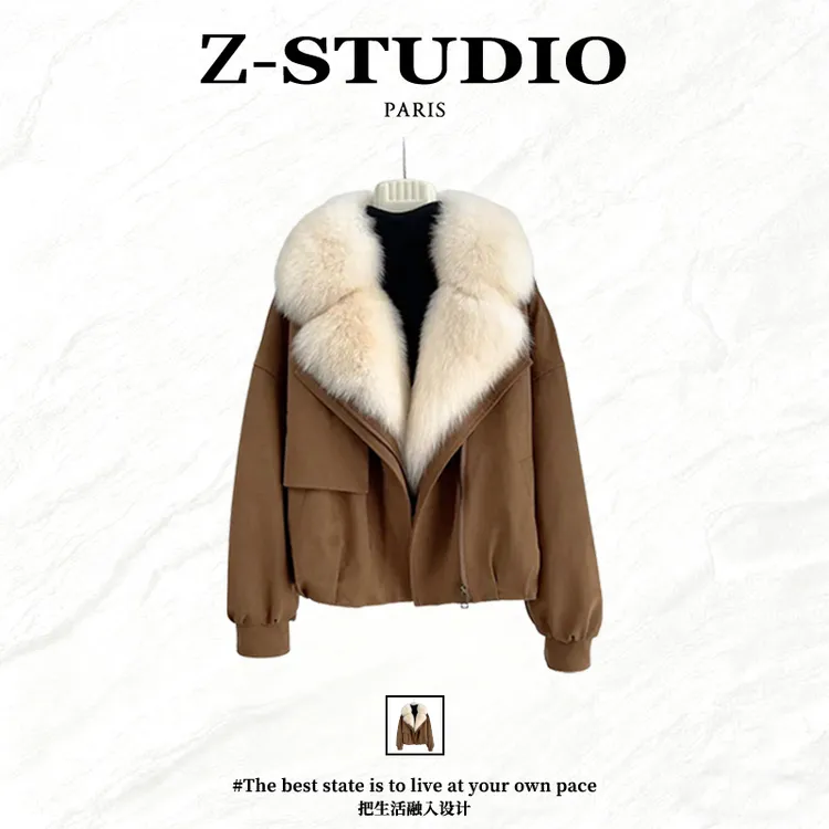 小个子流行爆款棉服女2026冬季新款洋气时尚通勤百搭小众棉衣外套