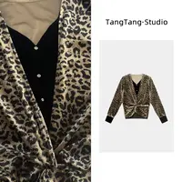 【TangTang·Studio】豹豹百搭时尚显瘦女装上衣-2510293