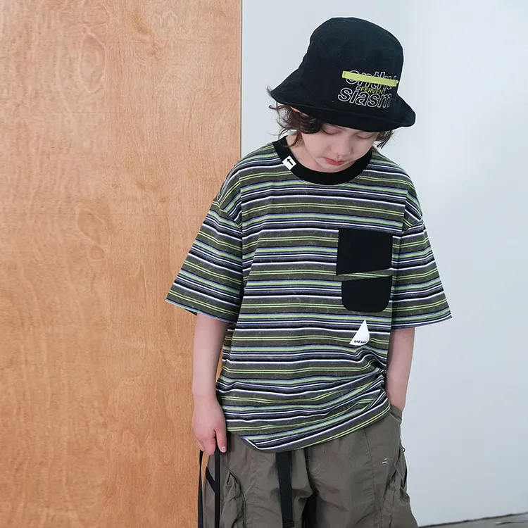 童装男童短袖t恤夏装2025新款中大童休闲夏款男孩夏季上衣儿童潮t