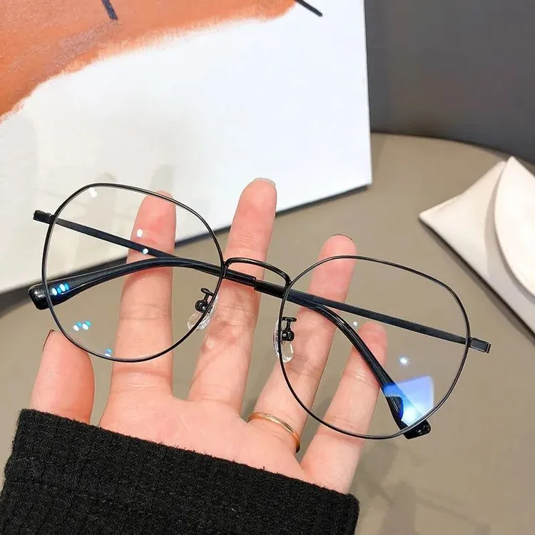 眼镜女近视有度数ins高颜值显脸小韩版网红+散光圆脸眼睛专业配镜