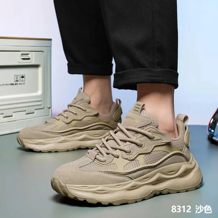 【晋江原厂】夏季新款网面老爹鞋 轻便 软底 时尚百搭情侣款