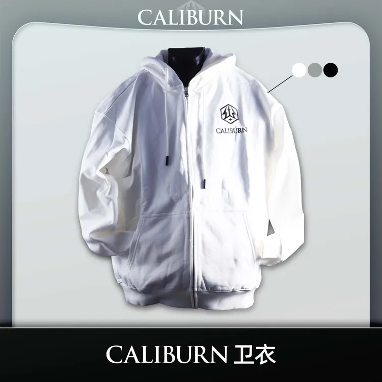 CALIBURN 连帽卫衣外套 潮流百搭时尚休闲宽松
