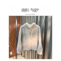 SHOW HER【重磅欧货】早秋立领欧貂绒外套