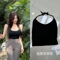 【纯欲的神】7202#挂脖系带美背