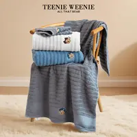TeenieWeenie小熊纯棉吸水浴巾成人男女洗脸大毛巾全棉洗澡可裹夏