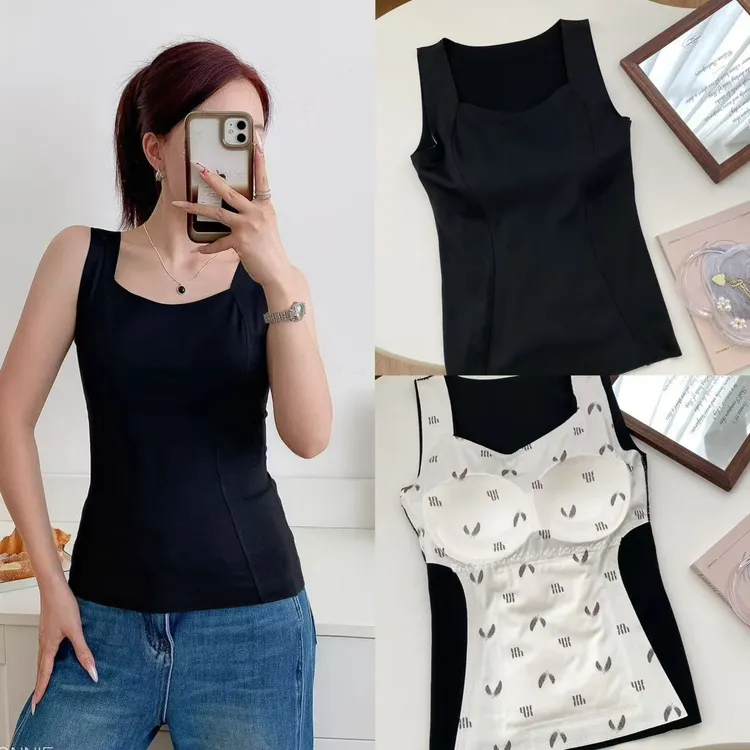 熙薇【​优美线条】2025秋冬时尚美背显瘦加绒紧身打底上衣H6198