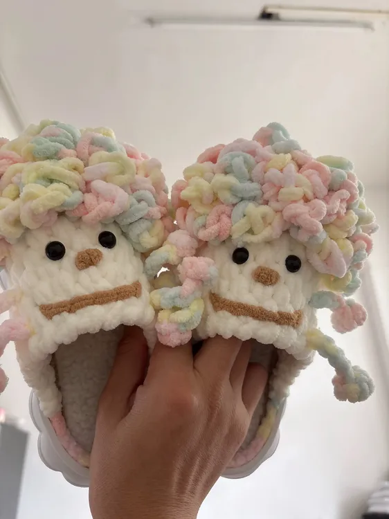 纯手工儿童男女款棉拖鞋成品