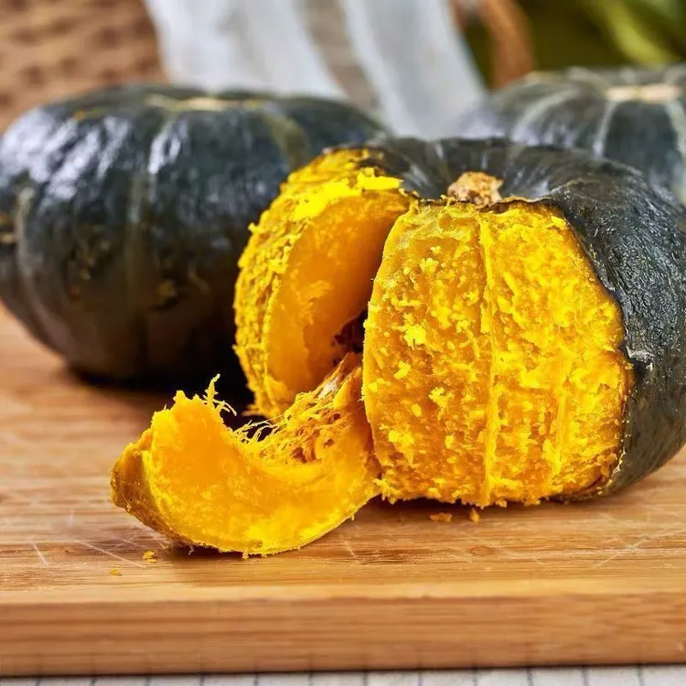 湖北襄阳正宗贝贝南瓜新鲜现摘粉糯香甜板栗味可作宝宝辅食