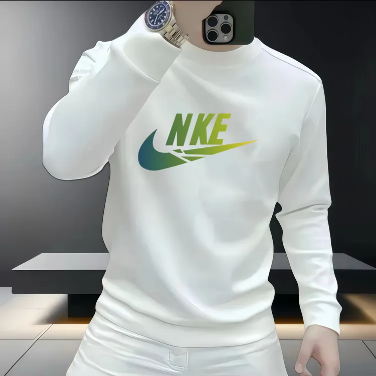 2025免烫长袖圆领套头套头款秋冬卫衣加厚百搭印花秋冬时尚休闲