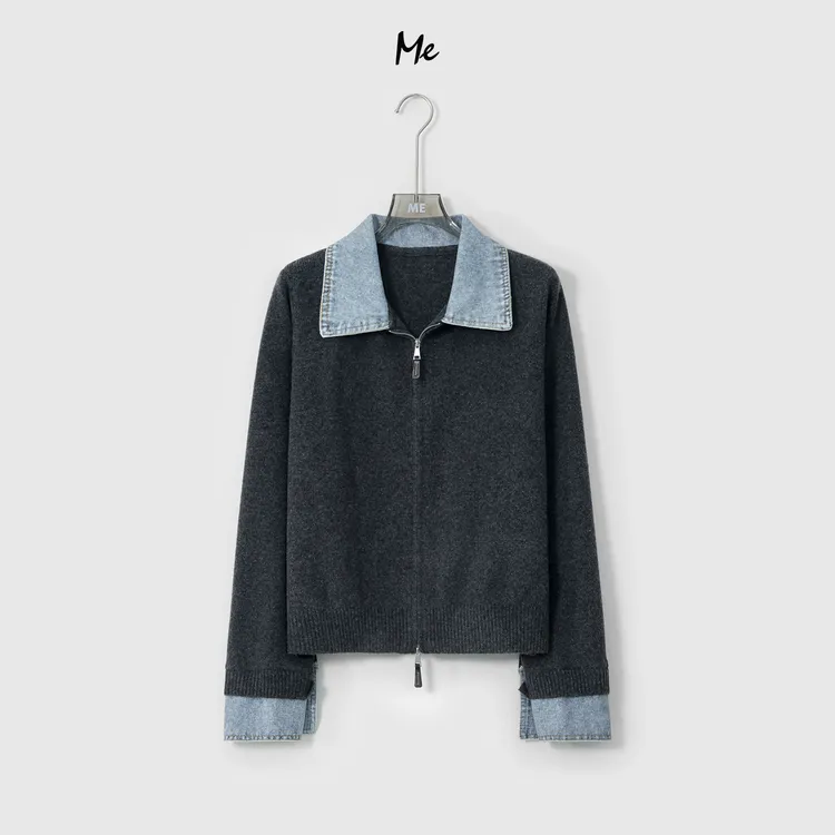 ME【100%绵羊毛阿德莱德】超细美利奴绵羊毛复古显瘦毛衣MESA4989